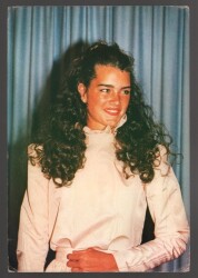 Brooke Shields Büyük Boy Kartpostal KRT4728 - Gökçekoleksiyon