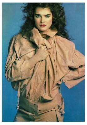 Brooke Shields Büyük Boy Kartpostal KRT9169 - 1