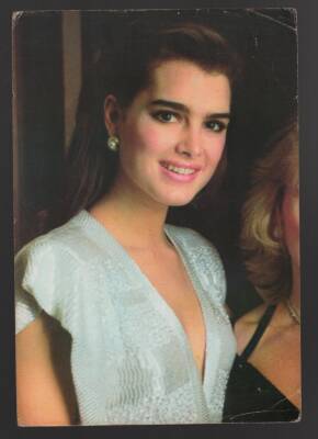 Brooke Shields Büyükboy Kartpostal KRT4720 - 1