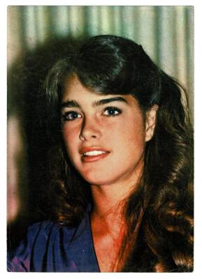 Brooke Shields Büyükboy Kartpostal KRT9275 - 1