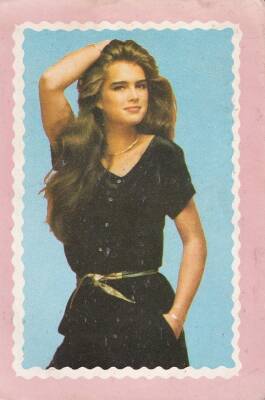 Brooke Shields Kartpostal KRT10654 - 1