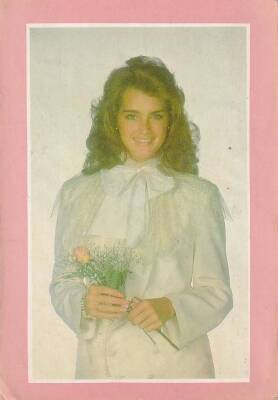 Brooke Shields Kartpostal KRT13435 - 1