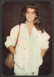 Brooke Shields Küçük Boy Kartpostal KRT3270 - Gökçekoleksiyon