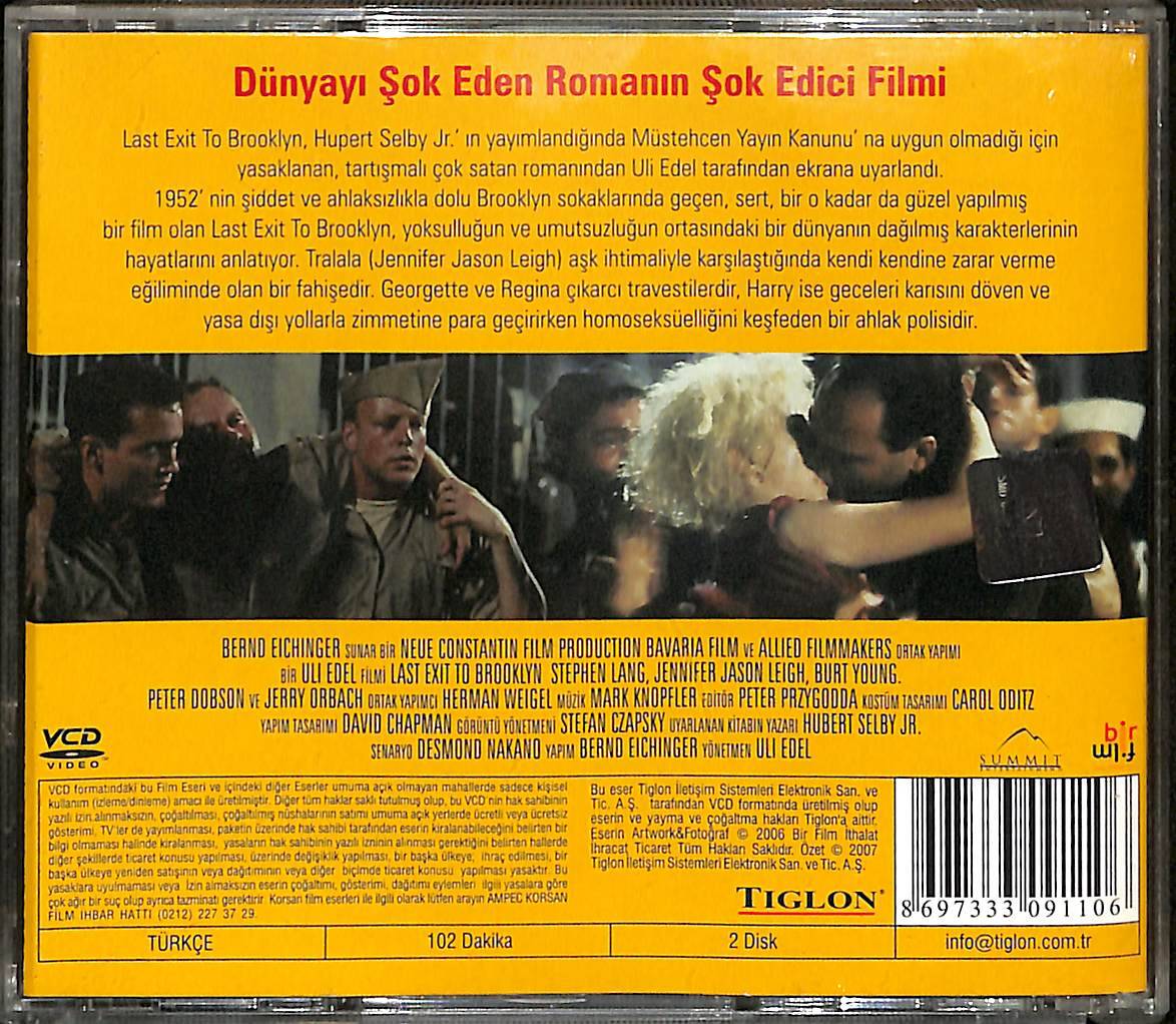 Brooklyn'e Son Çıkış – Last Exit To Brooklyn (1989) Orjinal VCD Film (+18) ' Jennifer Jason Leıgh, Hubert Selby jr ' VCD28313 - 2