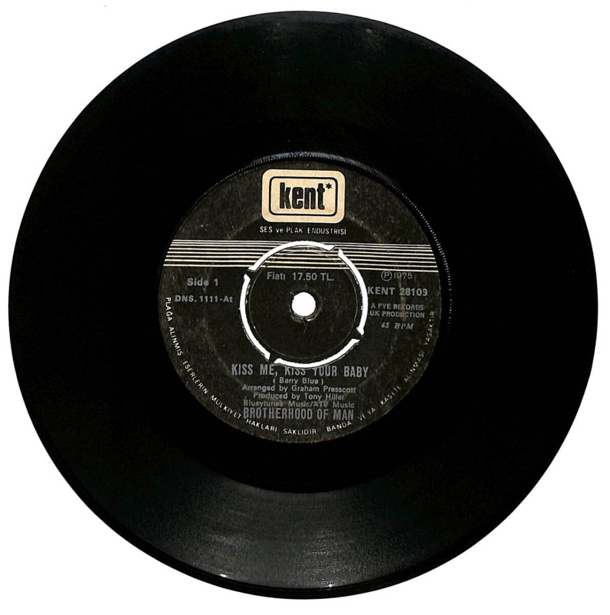 Brotherhood of Man - Kiss me, kiss your baby Put out the fire (106) PLK12515 - 1