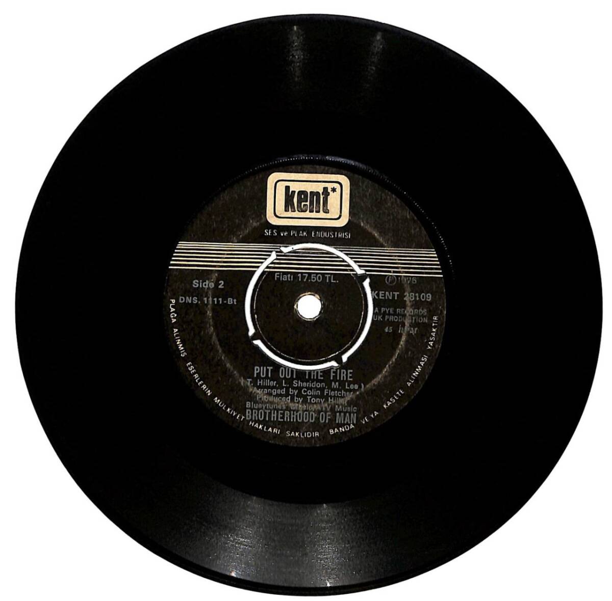 Brotherhood of Man - Kiss me, kiss your baby Put out the fire (106) PLK12515 - 2
