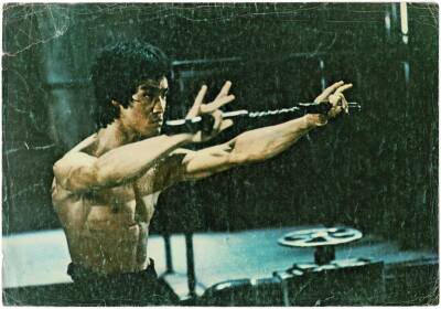 Bruce Lee Büyükboy *Haliyle* Kartpostal KRT9263 - 1