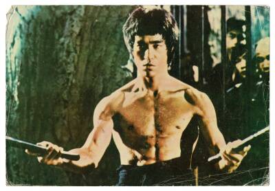 Bruce Lee Büyükboy Kartpostal KRT9262 - 1