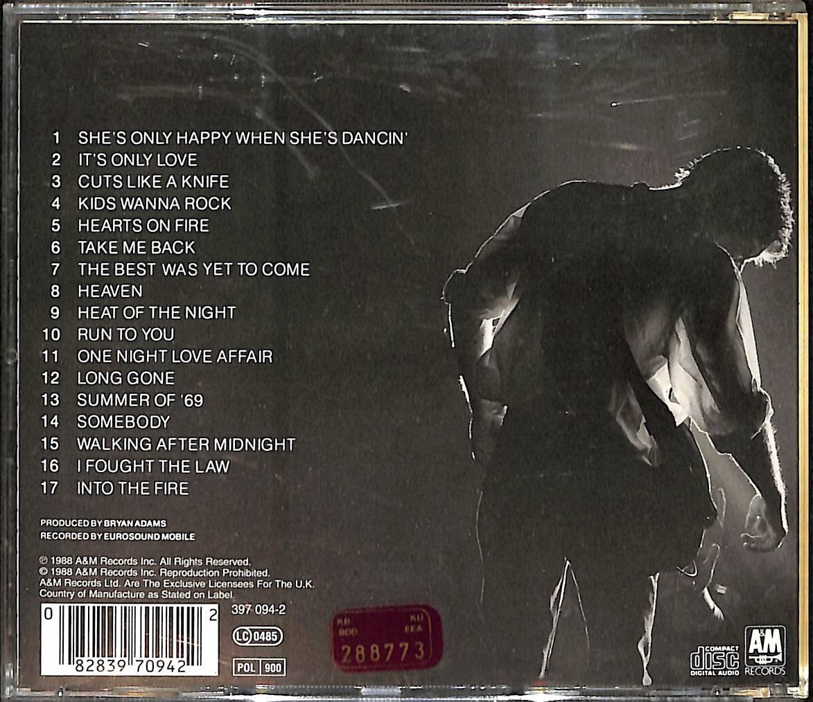 Bryan Adams - Live! Live! Live! CD (İkinci El) CD4370 - 2