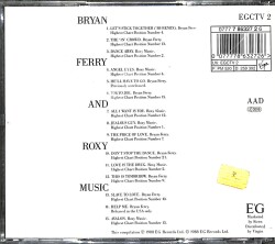 Bryan Ferry - With Roxy Music The - Ultimate Collection CD (İkinci El) CD4632 - 2