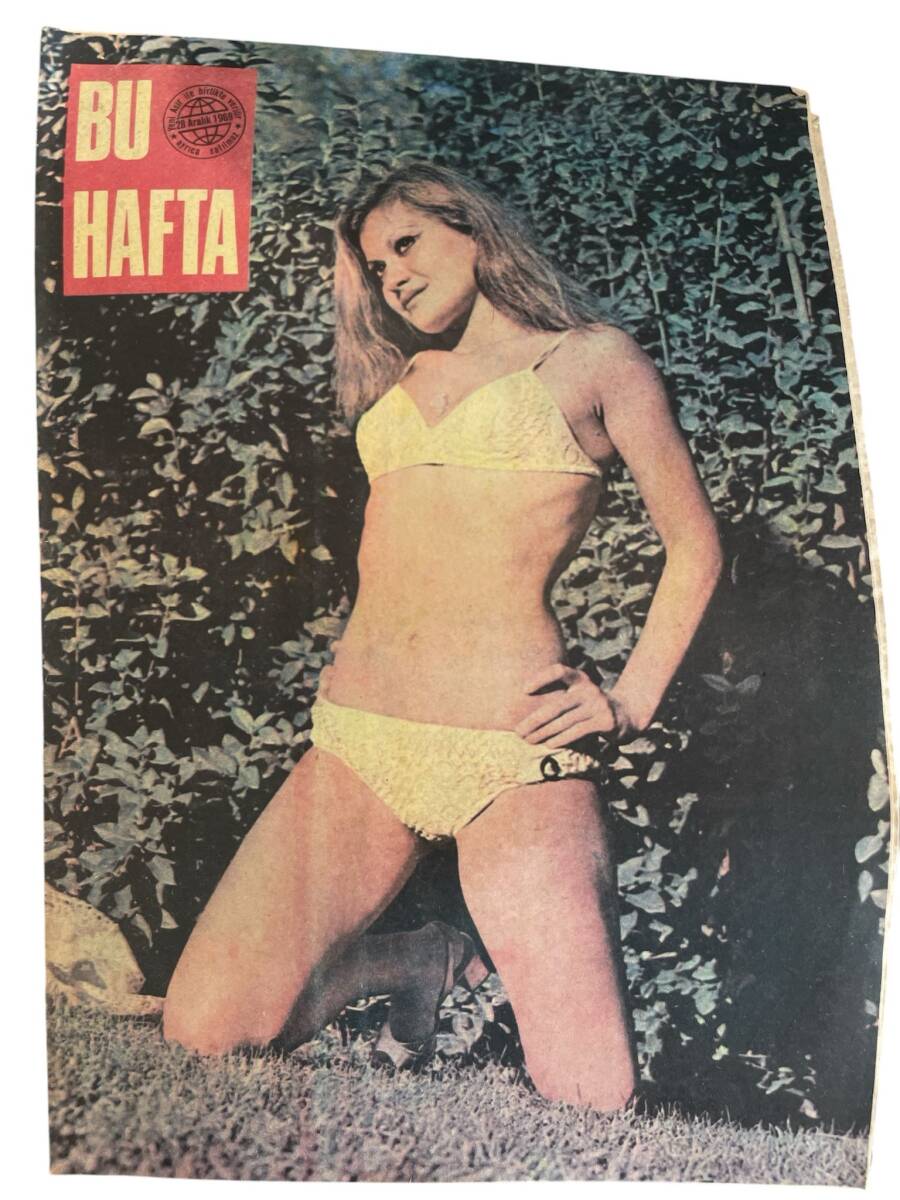 Bu Hafta Dergisi 28 Aralık 1969 - Serpil Örümcer - Elia Kazan - Astronot Eşlerinin Çilesi NDR93371 - 1