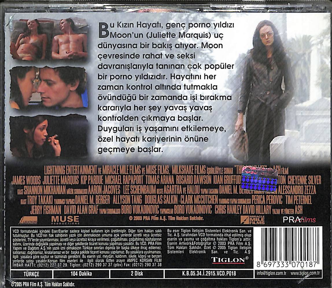 Bu Kızın Hayatı - This Girl's Life (2003) VCD Film ' James Woods - Juliette Marquis ' VCD27983 - 2
