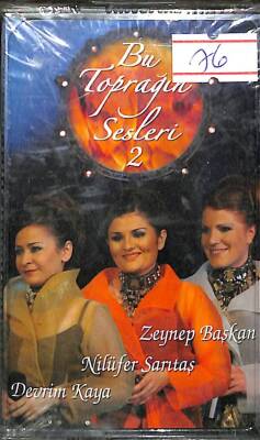 Bu Toprağın Sesleri - 2 Kaset ( Sıfır Ürün) KST21485 - 1