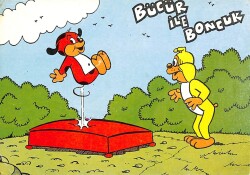 Bücür ile Boncuk Kartpostal KRT17264 - Gökçekoleksiyon