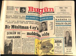 Bugün Gazetesi 1 Mayıs 1969 - Demirel TRT Kanununun Çıkması Buhran Doğurmaz GZ72266 - 1