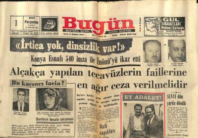Bugün Gazetesi 1 Şubat 1968 - Vietkong , Amerika Elçilik Binasını Zaptetti GZ74816 - 1