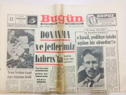 Bugün Gazetesi 11 Kasım 1967 - Donanma Ve Jetlerimiz Kıbrısta GZ71001 - 2