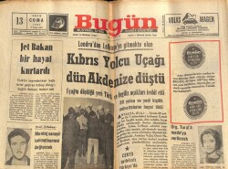 Bugün Gazetesi 13 Ekim 1967 - Necip Fazıl Kısakürek Adapazarında Konferans Verecek GZ72296 - 1