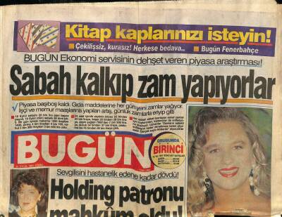 Bugün Gazetesi 20 Eylül 1991 - Cezaevinden Çöp Kamyonu İle Firar Etti GZ75195 - 1