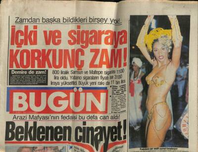 Bugün Gazetesi 21 Şubat 1990 - ANAPta Mesut Yılmaz Kırıldı GZ75228 - 1