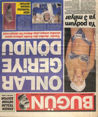 Bugün Gazetesi 23 Ağustos 1996 - Sezen Aksu Açık Havada Coştu GZ75181 - 1