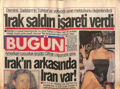 Bugün Gazetesi 25 Ocak 1991 - Doğum Günü Hediyesi GZ55252 - 1
