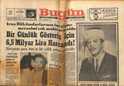 Bugün Gazetesi 27 Ekim 1967 - Orta Doğuda Harp Havası GZ74827 - 1