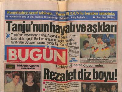 Bugün Gazetesi 3 Haziran 1989 - Doğum Günü Hediyesi GZ55243 - 1