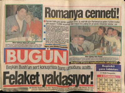 Bugün Gazetesi 3 Ocak 1991 - Adnan Oktar Kız Arıyor GZ75215 - 1