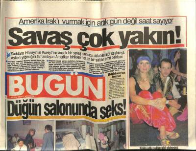 Bugün Gazetesi 7 Kasım 1990 - Sezen Aksunun Yüzüğü ! GZ77054 - 1