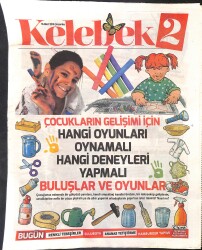 Bugün Gazetesi Kelebek Eki 16 Mart 2016 GZ158611 - Gökçekoleksiyon