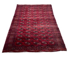 Buhara Eski El Dokuma Antika Halı AOB3801 (N) - 1