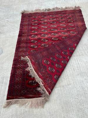 Buhara Eski El Dokuma Antika Halı AOB3801 (N) - 4