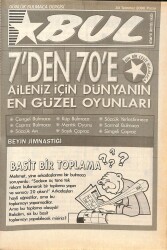 Bul - Günlük Bulmaca 30 Temmuz 2000 NDR85558 - Gökçekoleksiyon