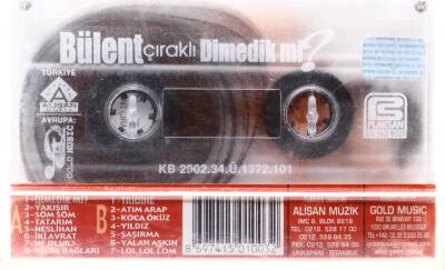Bülent Çıraklı - Dimedik mi Kaset (İkinci El) KST5346 - 4
