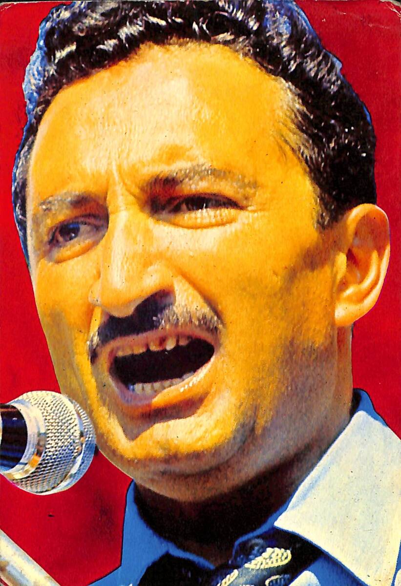 Bülent Ecevit Kartpostal (Küçük Boy) KRT22408 - 1