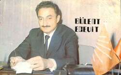 Bülent Ecevit Kartpostal (Küçük Boy) KRT22416 - Gökçekoleksiyon