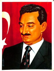 Bülent Ecevit Kartpostal (Orta Boy) KRT22615 - Gökçekoleksiyon