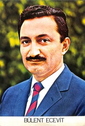 Bülent Ecevit Kartpostal (Orta Boy) KRT22638 - Gökçekoleksiyon