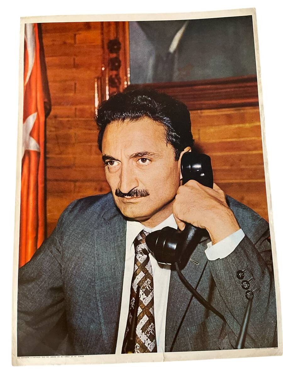 Bülent Ecevit Kartpostal (Ultra Dev Boy) KRT24034 - 1