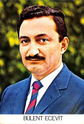 Bülent Ecevit Orta Boy Kartpostal KRT11930 - Gökçekoleksiyon