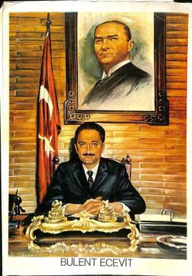 Bülent Ecevit Orta Boy Kartpostal KRT11935 - 1