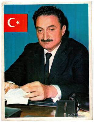 Bülent Ecevit Orta Boy Kartpostal KRT3067 - 1