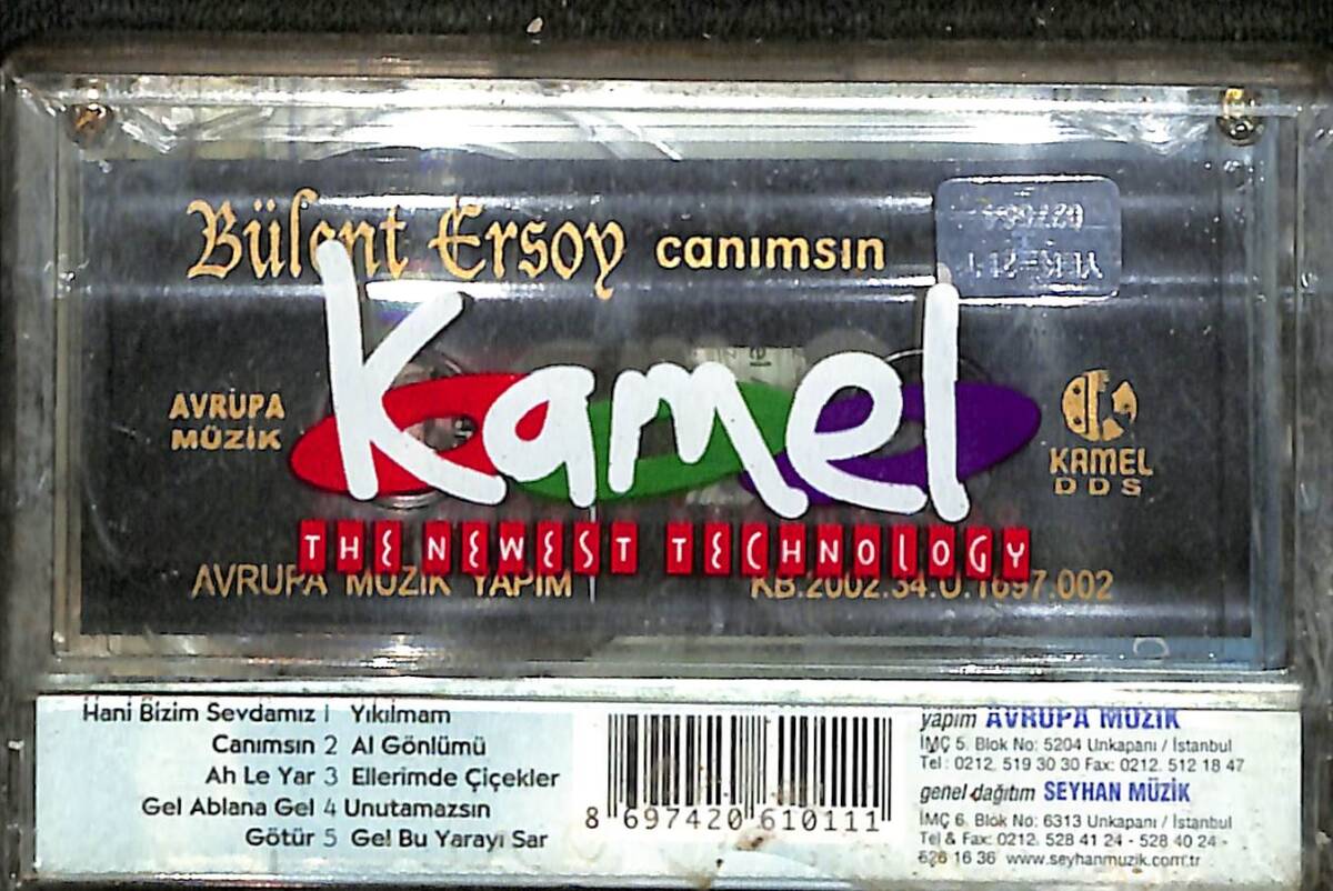 Bülent Ersoy - Canımsın Kaset (Sıfır Kaset) KST29359 - 2