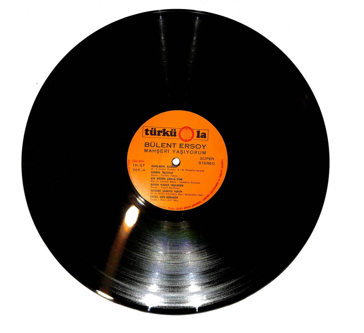 Bülent Ersoy - Mahşeri Yaşıyorum LP PLAK (10/8.5) (VG++) 