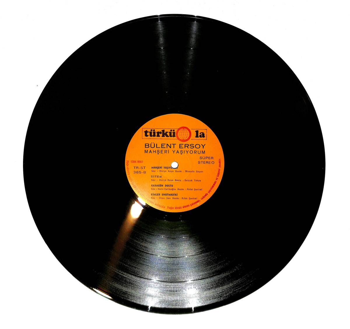 Bülent Ersoy - Mahşeri Yaşıyorum LP PLAK (10/8.5) (VG++) 