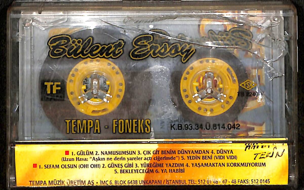 Bülent Ersoy - Sefam Olsun Kaset (İkinci El) KST28606 - 2
