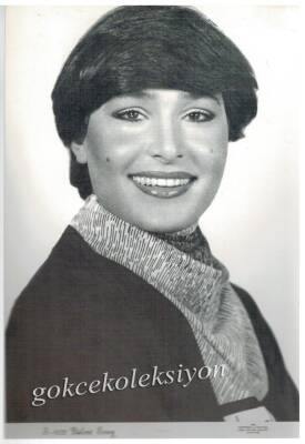 Bülent Ersoy Siyah Beyaz Kartpostal KRT188 - 1