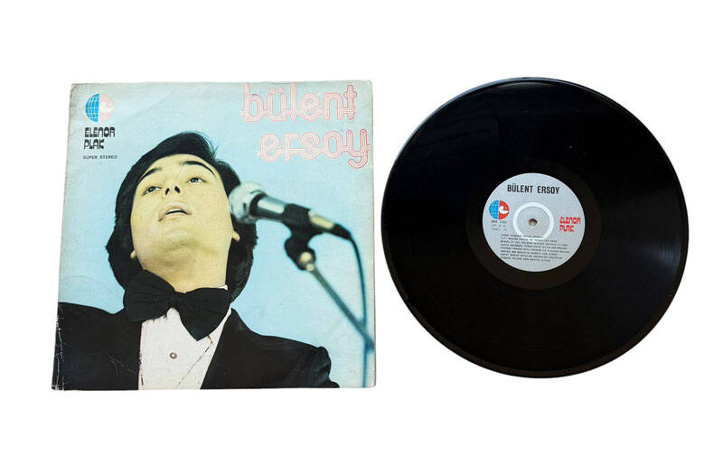 Bülent Ersoy - Yusuf Paşanın Segah Peşrevi LP PLAK (10/8.5) ''Orijinal Dönem Baskı'' - Açılır Poster Kapak PLK27646 - 1