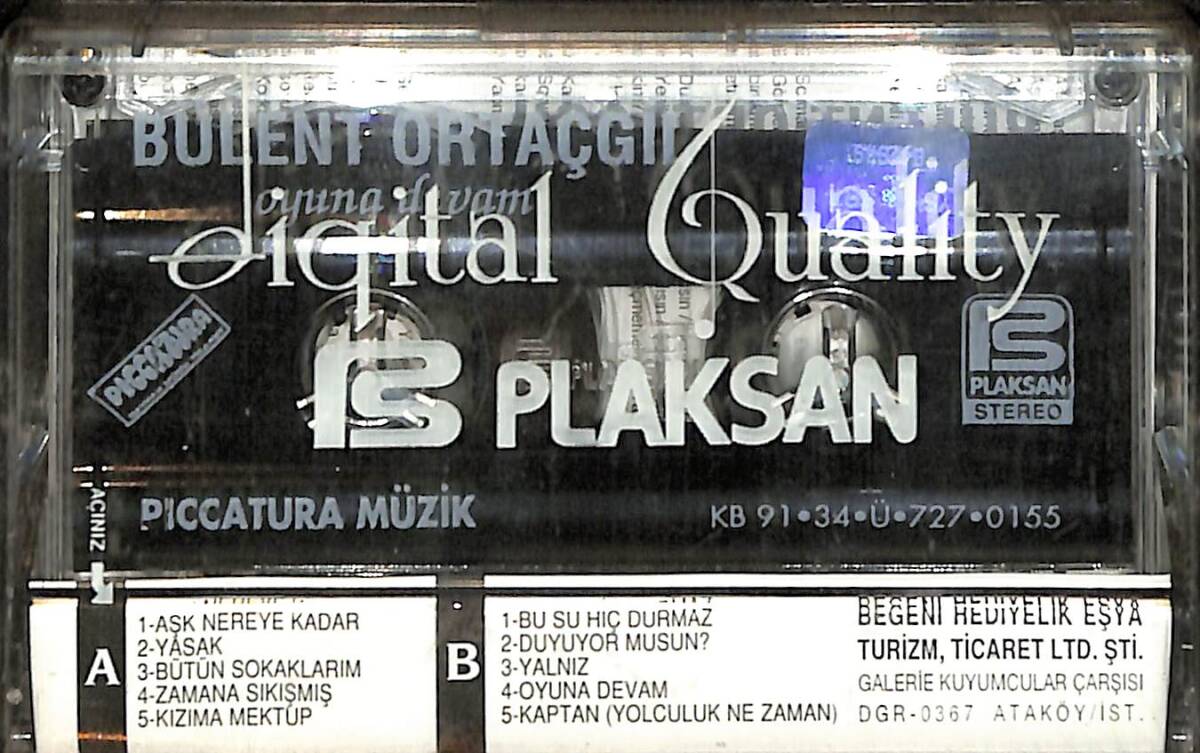 Bülent Ortaçgil - Oyuna Devam Kaset (Sıfır) KST28451 - 2